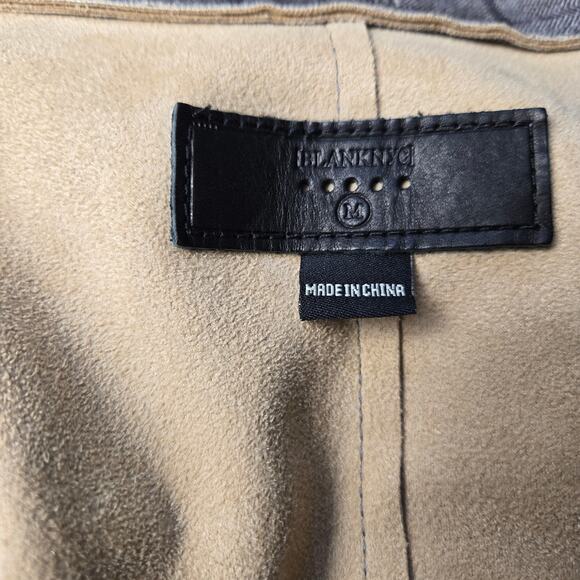 BlankNYC Anthroplogie Renegade Faux Suede Longline Blazer, Size M - Picture 7 of 10